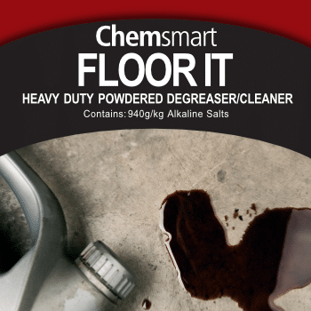 Chemsmarts Floor It product for Workshop Cleaning